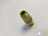 Brass Spray Nozzles for ES-100 & -200 Gelcoat Spray Guns, Sizes 1/32" to 9/32"